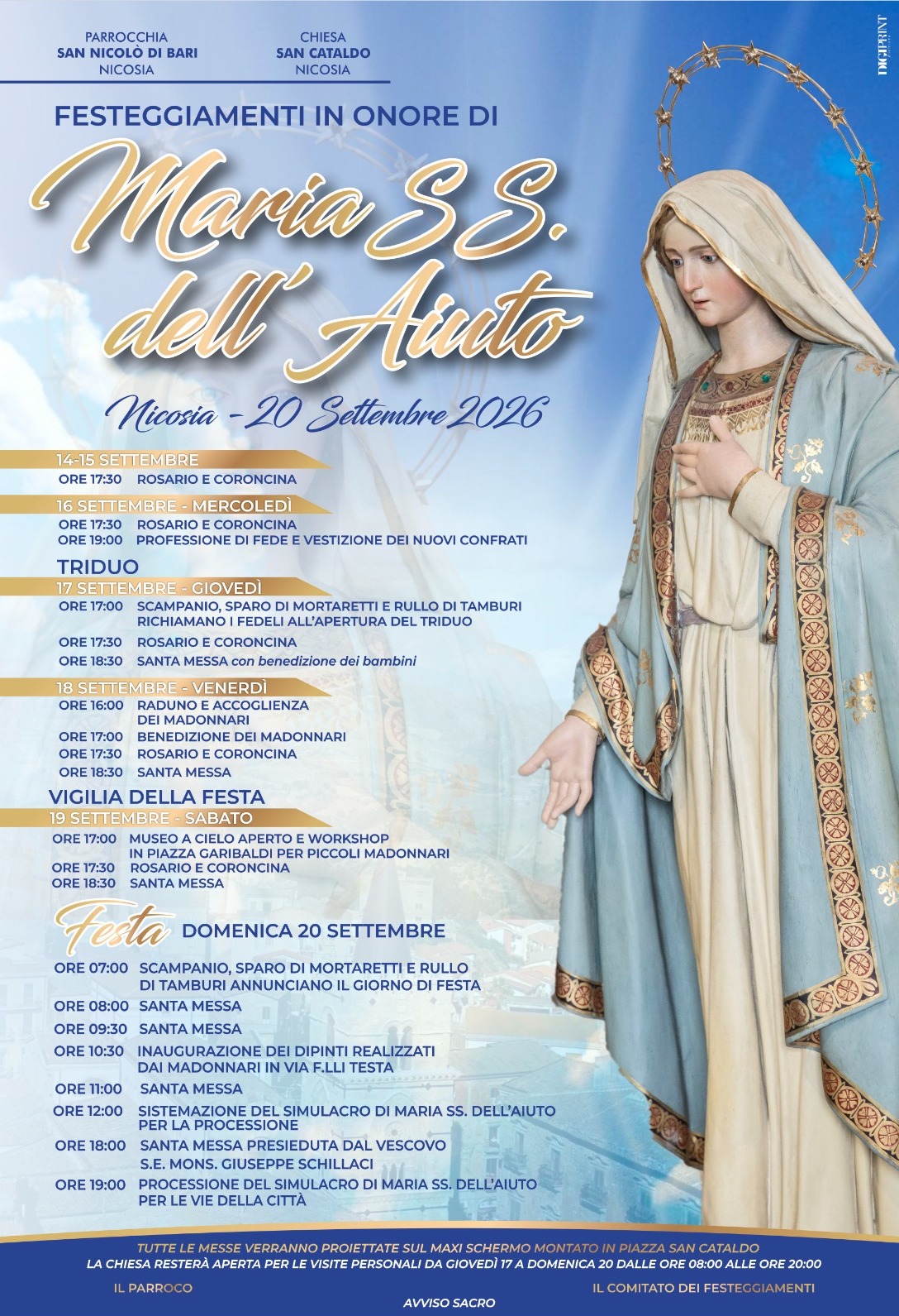 Programma Religioso 2026
